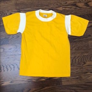 Vintage Yellow T Shirt